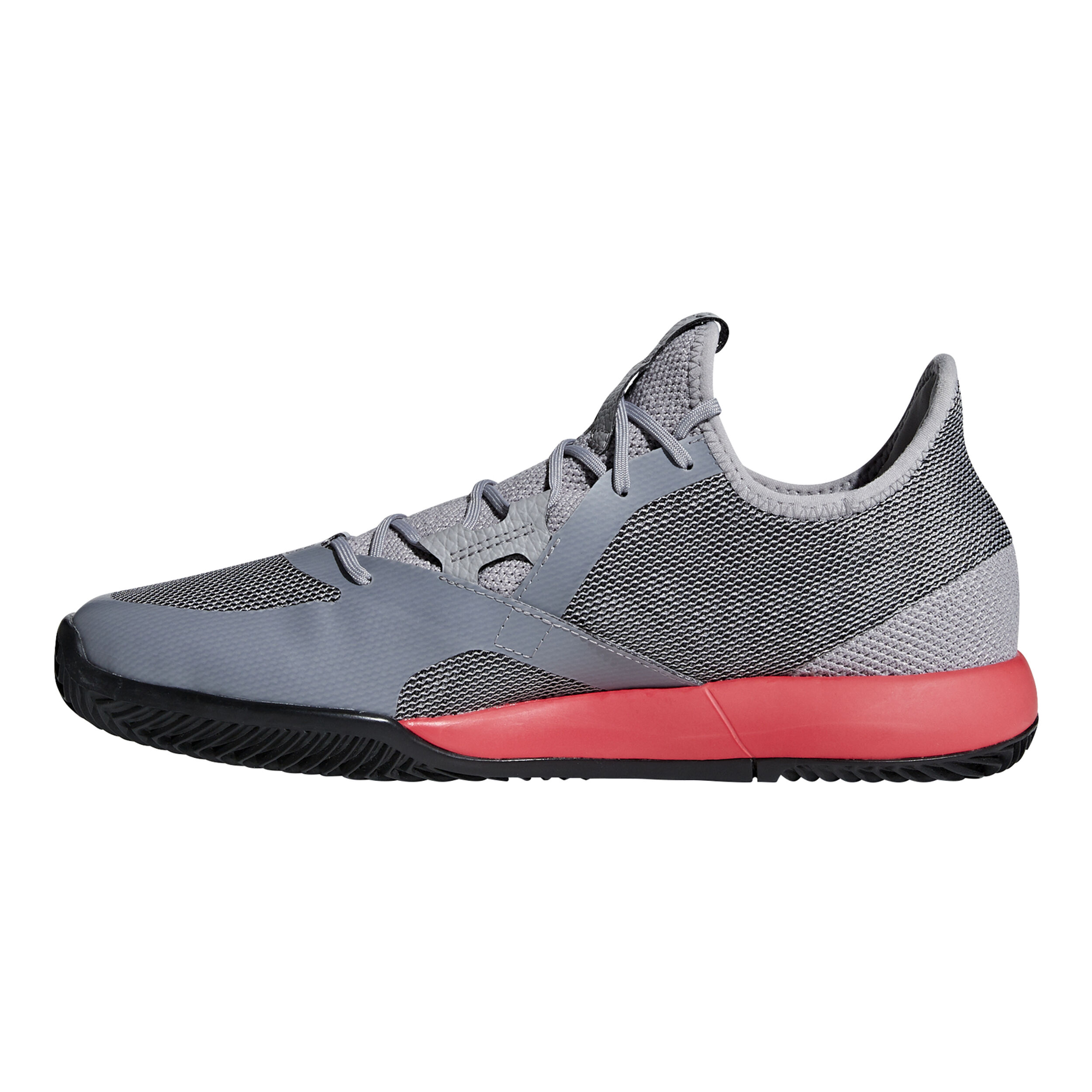Adizero Defiant Bounce Zapatilla Todas Las Superficies Hombres Gris Coral