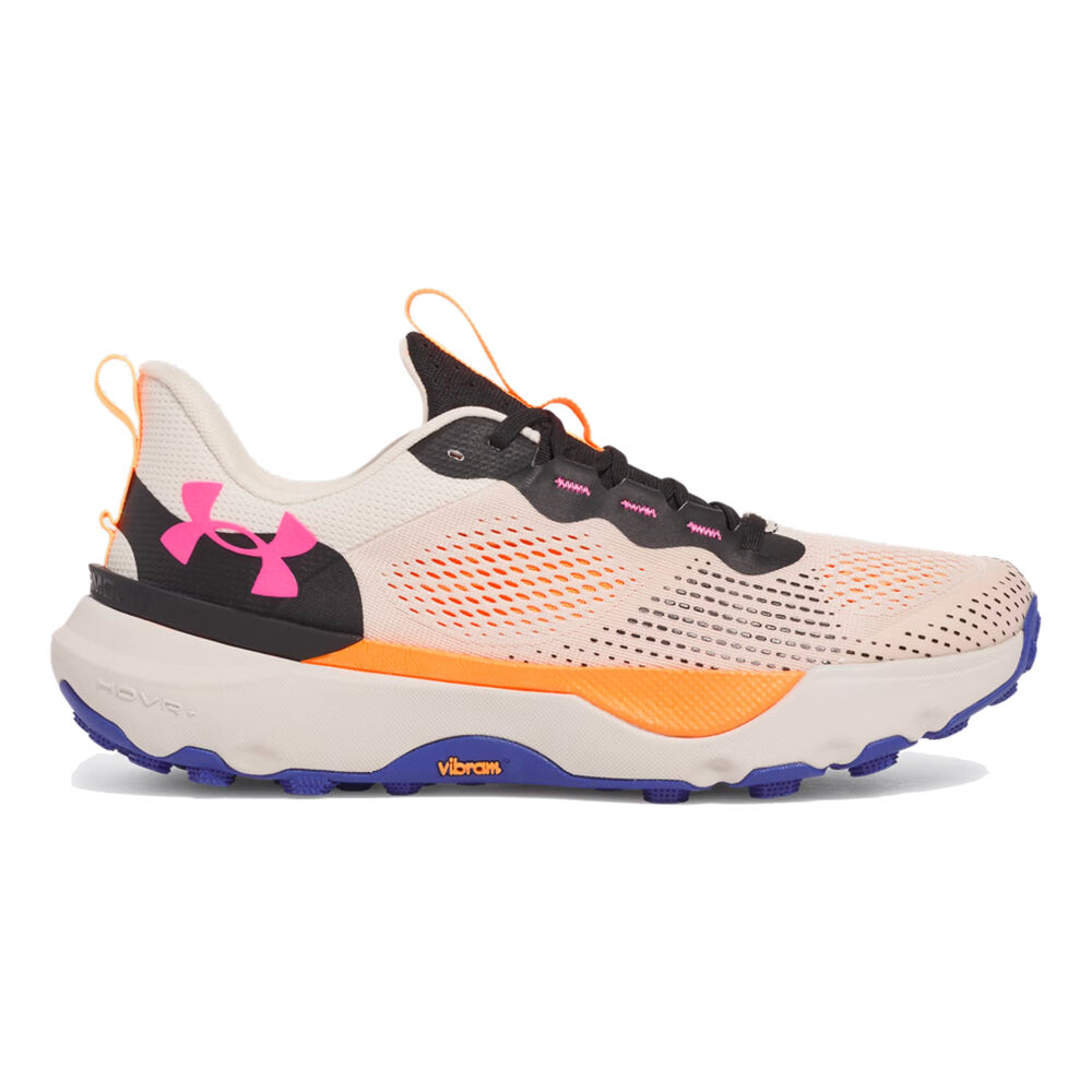 Under Armour Infinite Pro Trail Zapatilla Trail - Blanco, Crema
