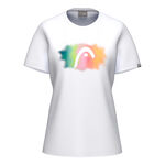 Ropa HEAD HEAD Lara Camiseta de manga corta Mujeres-blanco