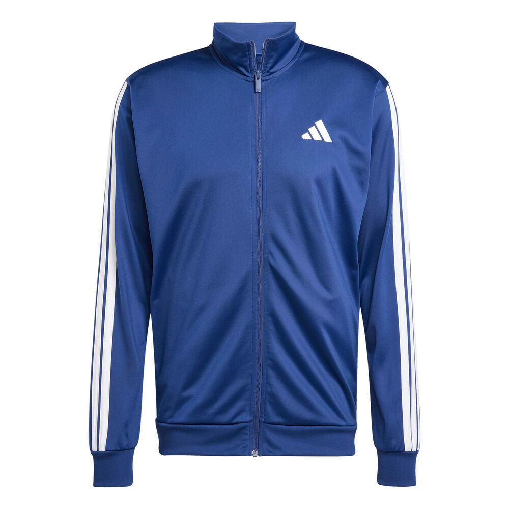 adidas 3Stripes Chaqueta De Entrenamiento Hombres-Azul,Blanco