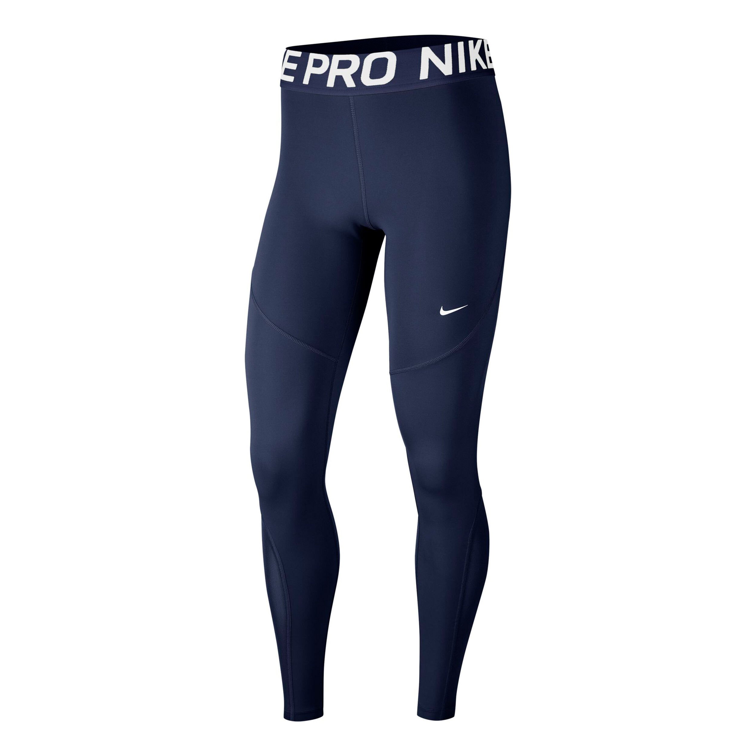 Buy Nike Pro Malla Mujeres Azul Oscuro Blanco online Tennis Point ES