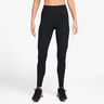 Dri-FIT One High Rise Malla Mujeres-Negro