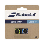 Accesorios para raquetas Babolat Babolat Sonic Damp Antivibradores Pack De 2-Amarillo,Amarillo