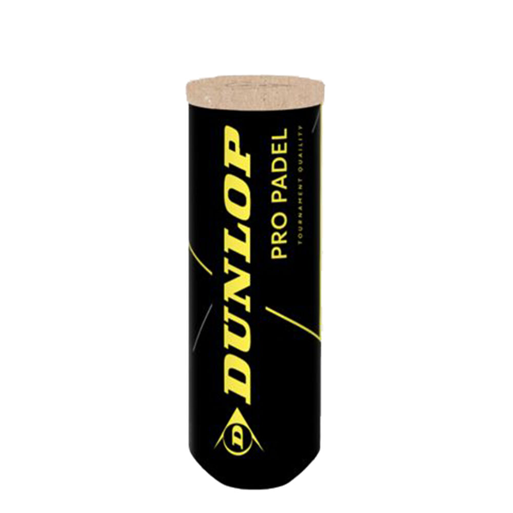 Dunlop Pro Padel Bote De 3 Pelotas