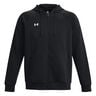 Rival Sudadera Con Cremallera Hombres-Negro