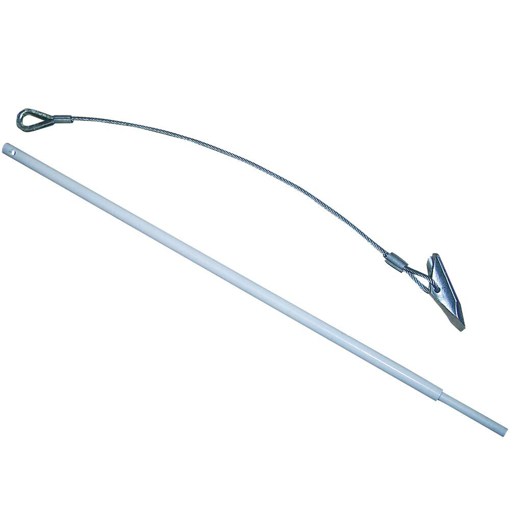 Tegra Anclaje De Cable De Acero Con Herramienta De Ayuda De Hierro-Plateado