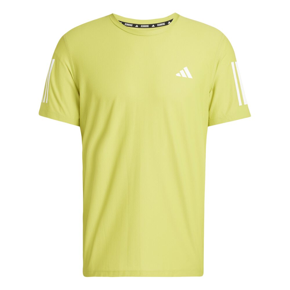 adidas Own The Run Camiseta De Running Hombres-Amarillo
