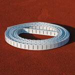 Accesorios De Pista Tegra Ersatz Spannlinie Ideala, Grundlinie 10,97 m lang, 5cm breit