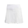 Club Pleated Falda Mujeres-Blanco