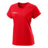 Team II Tech Camiseta De Manga Corta Mujeres-Rojo
