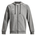 Ropa Under Armour Under Armour Rival Sudadera Con Cremallera Hombres-Gris