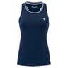 W. TEAM TECH TANK TOPMARINE Polo Mujeres-azul oscuro