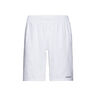 Club 9in Shorts Hombres-Blanco,Plateado