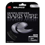 Cordajes De Tenis Solinco Barb Wire 12,2m schwarz