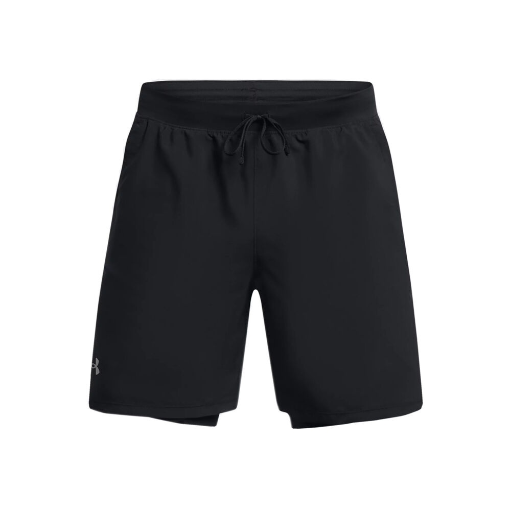 Under Armour Launch 5 Inch 2-in-1 Shorts Hombres - Negro