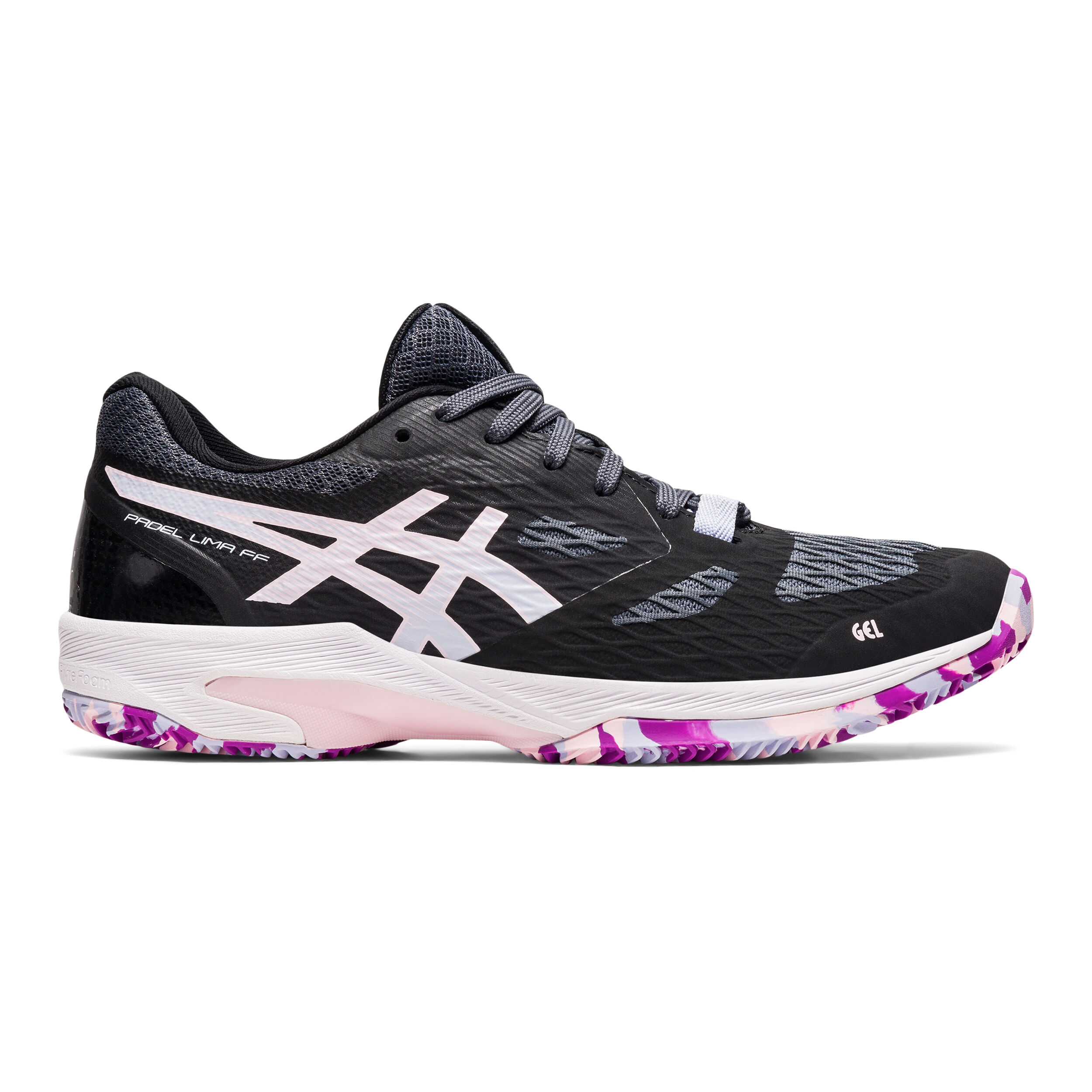 Buy ASICS Lima Zapatilla De Padel Mujeres Negro Rosa online Tennis Point ES