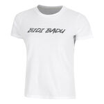 Ropa BIDI BADU BIDI BADU Protected Leafs Chill Camiseta De Manga Corta Mujeres-Blanco