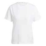 adidas adidas D4T Camiseta de manga corta Mujeres-blanco