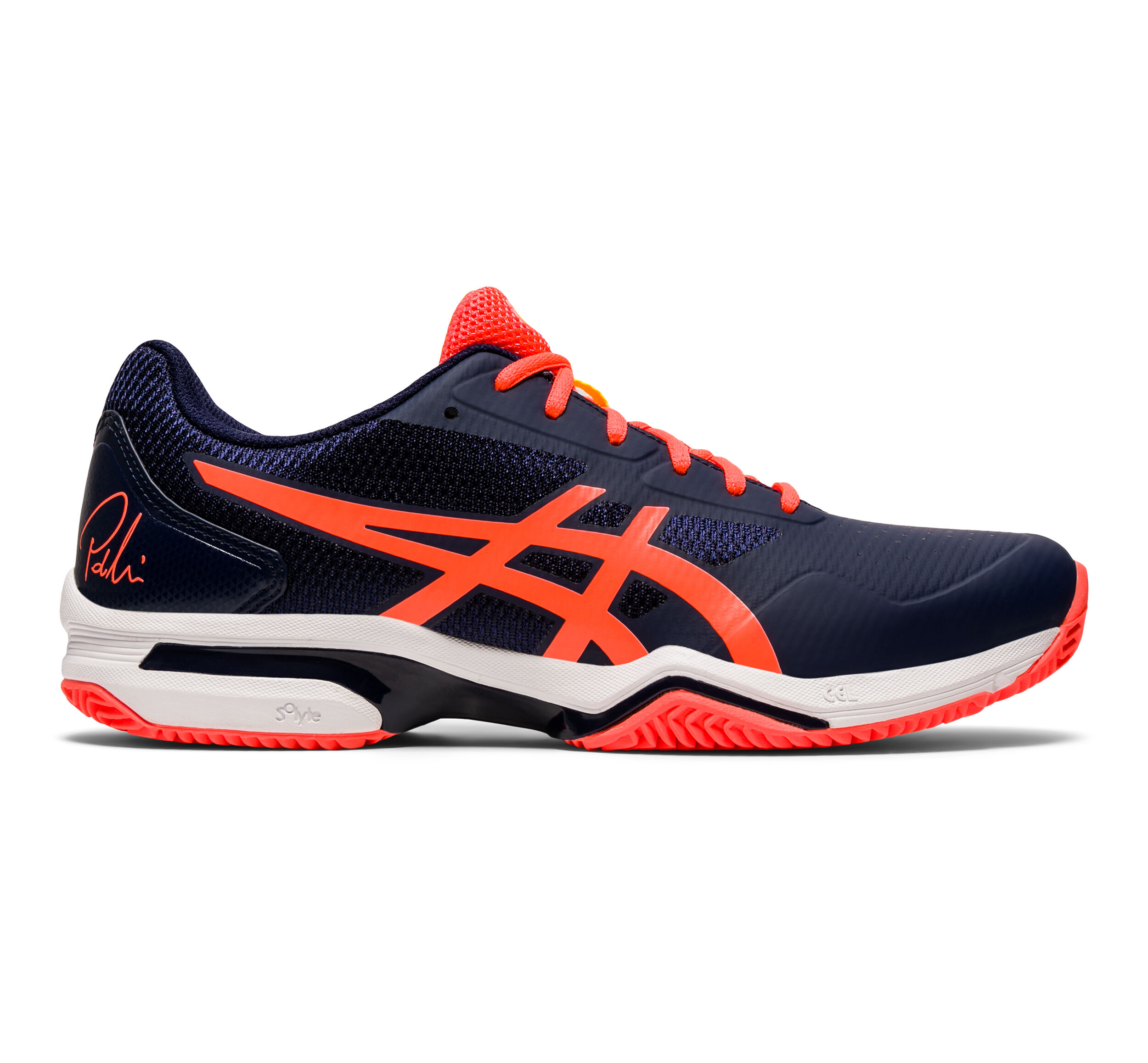 Buy ASICS Gel Lima Padel 2 Zapatilla De Padel Hombres Azul Oscuro Naranja online Tennis Point ES