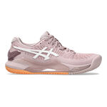 Zapatillas de tenis ASICS ASICS Gel-Resolution 9 Clay Zapatilla Tierra Batida Mujeres-Beige,Blanco