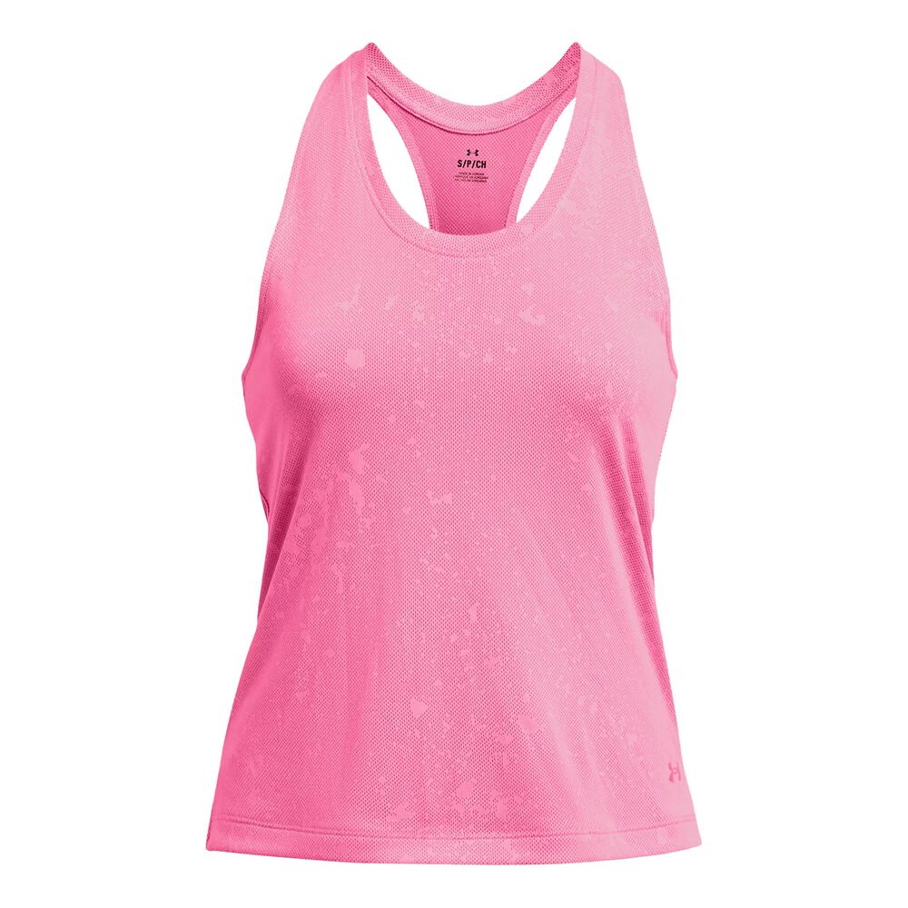 Under Armour Streaker Splatter Singlet Camiseta De Running Mujeres - Rosa