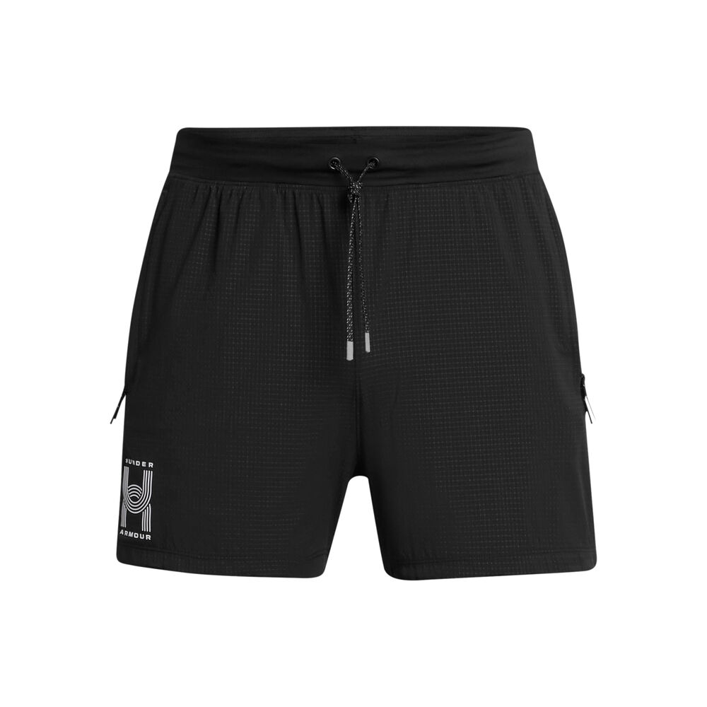 Under Armour Run Anywhere Pantalones Cortos Hombres - Negro, Blanco