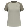 X-Alp Trail Camiseta de running Mujeres-gris, oliva