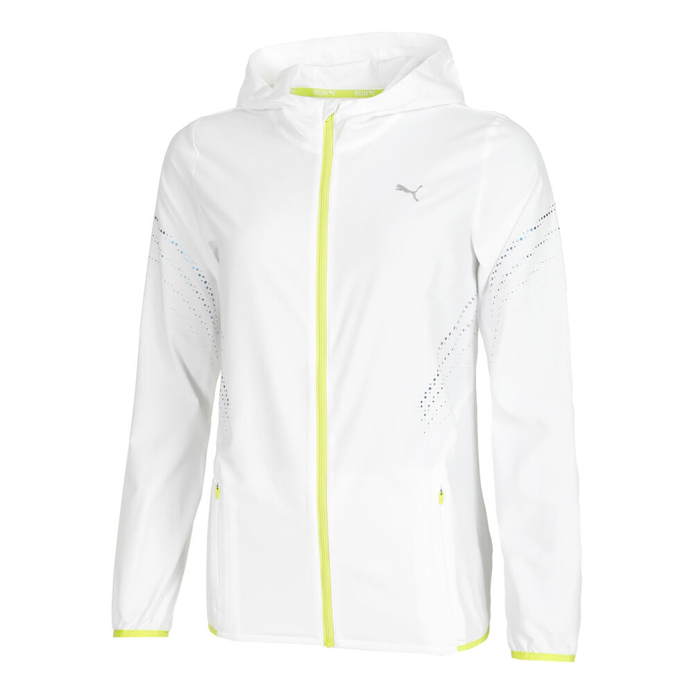Puma Run Ultraweave Hooded Chaqueta para correr Mujeres - blanco,