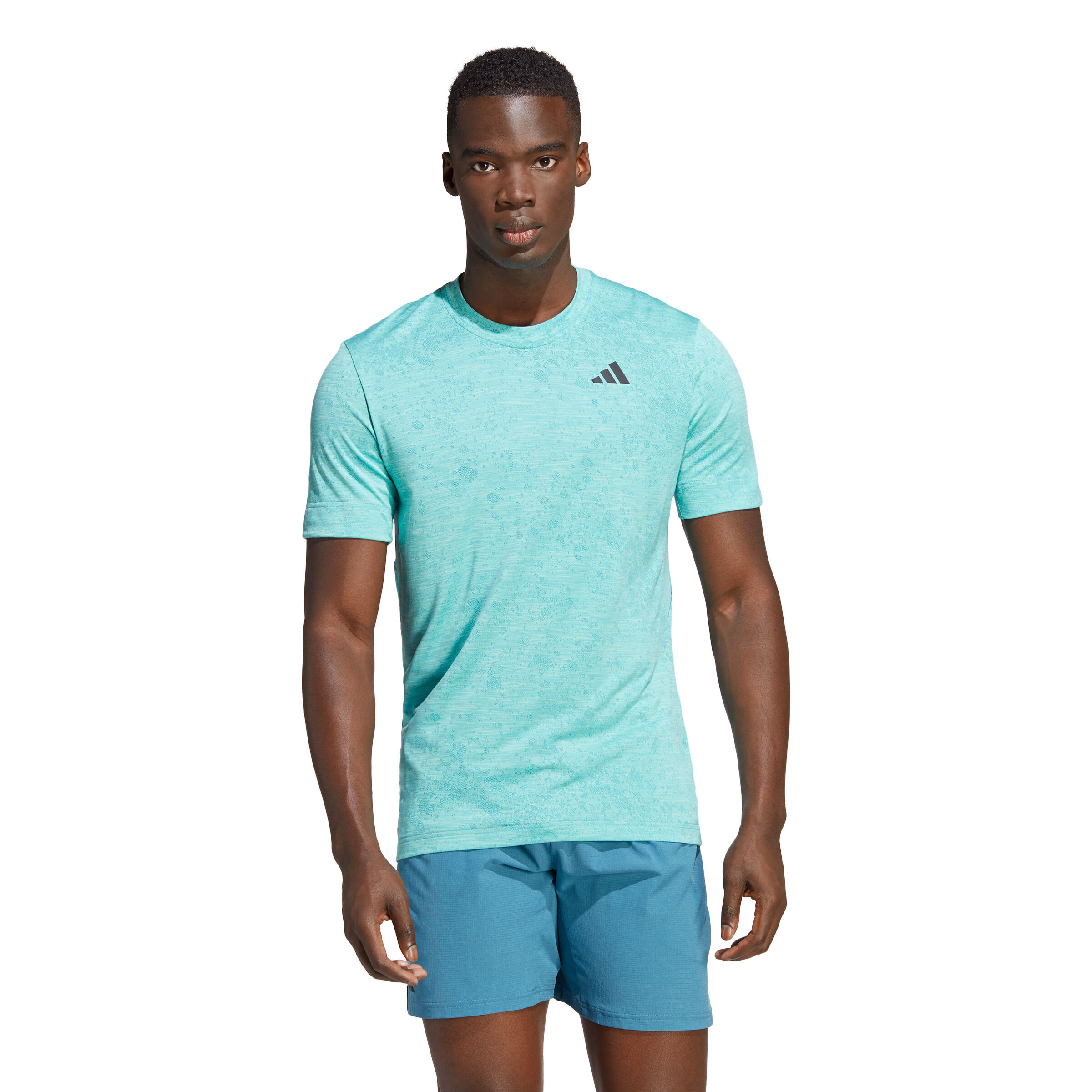 Camiseta adidas turquesa discount