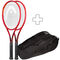 2x Graphene 360+ Prestige Mid plus Schlägertasche