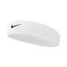 Swoosh Cinta Para La Cabeza-Blanco,Negro