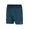 Court Dri-Fit Advantage 6in Shorts Hombres-Azul Oscuro,Blanco