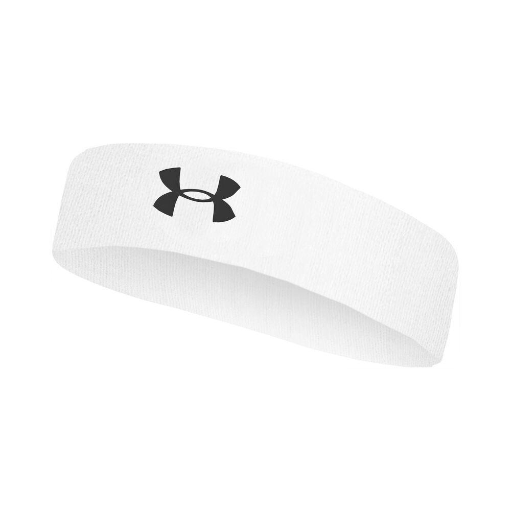 Under Armour Performance Cinta Para La Cabeza - Blanco, Negro