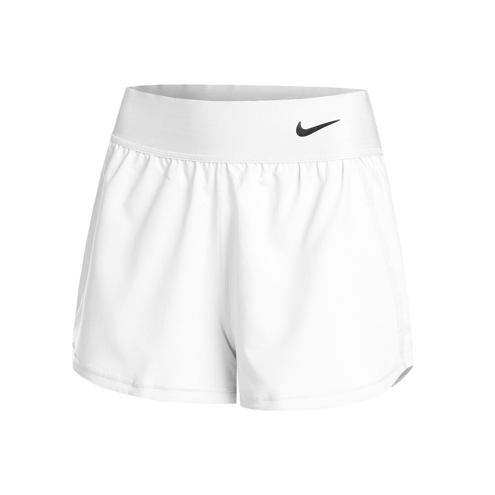 Nike Dri-Fit Advantage Court Shorts Mujeres-Blanco