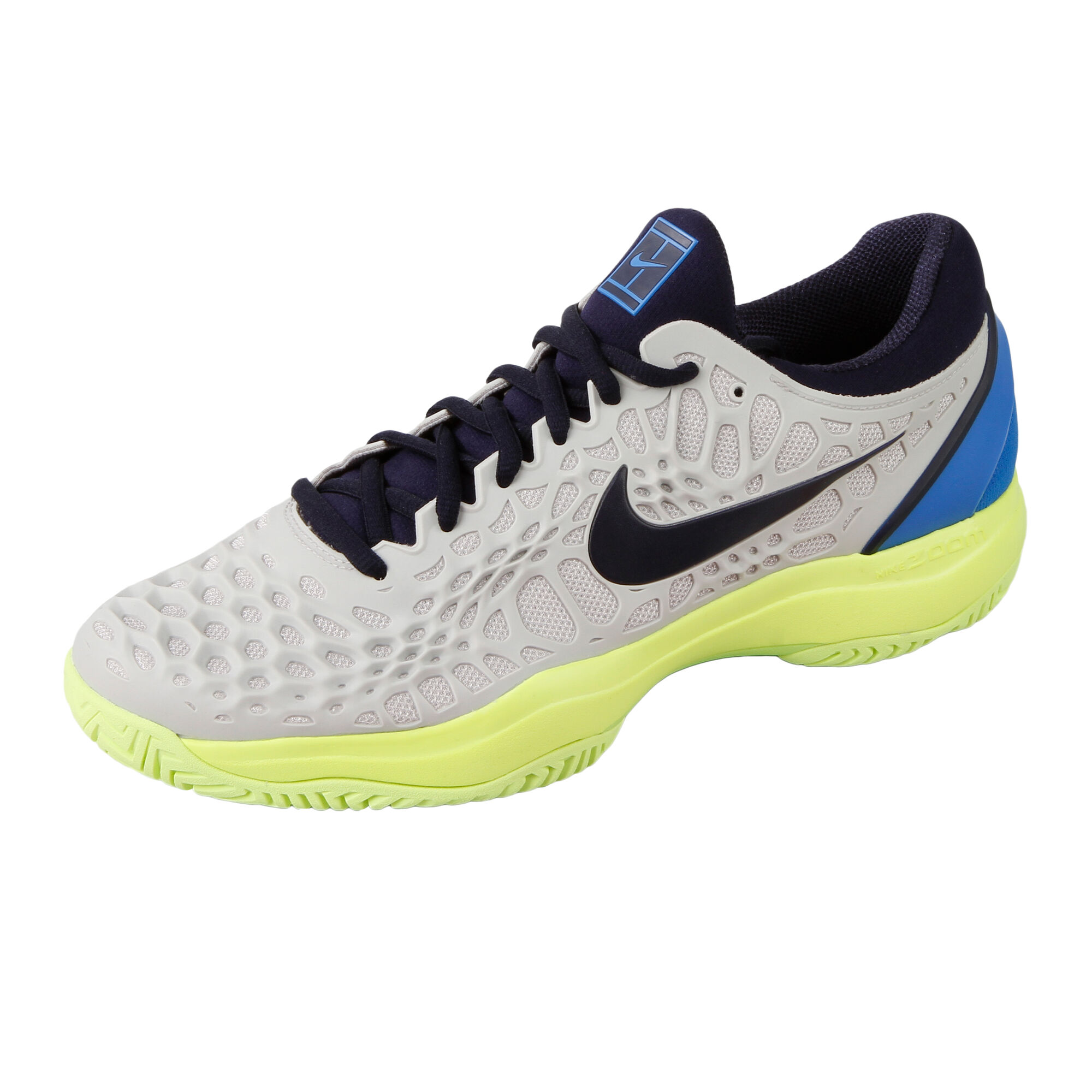 Nike Zoom 3 Zapatilla Las Superficies Hombres Gris Claro, Azul Oscuro compra online | Tennis-Point