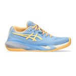 Zapatillas de pádel ASICS ASICS Gel-Resolution X Zapatilla De Pádel Mujeres-Azul-gris,Naranja