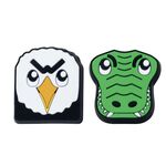 Accesorios Para Raquetas Gamma ZooDamp 2er Schildkröte, Löwe