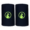 Long Cinta para sudor Pack de 2 Unisex - azul oscuro, verde neón