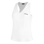 Ropa de tenis HEAD HEAD Janet Camiseta de tirantes Mujeres-blanco