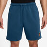 Court Dri-Fit Heritage Fleece Shorts Hombres-Azul-gris