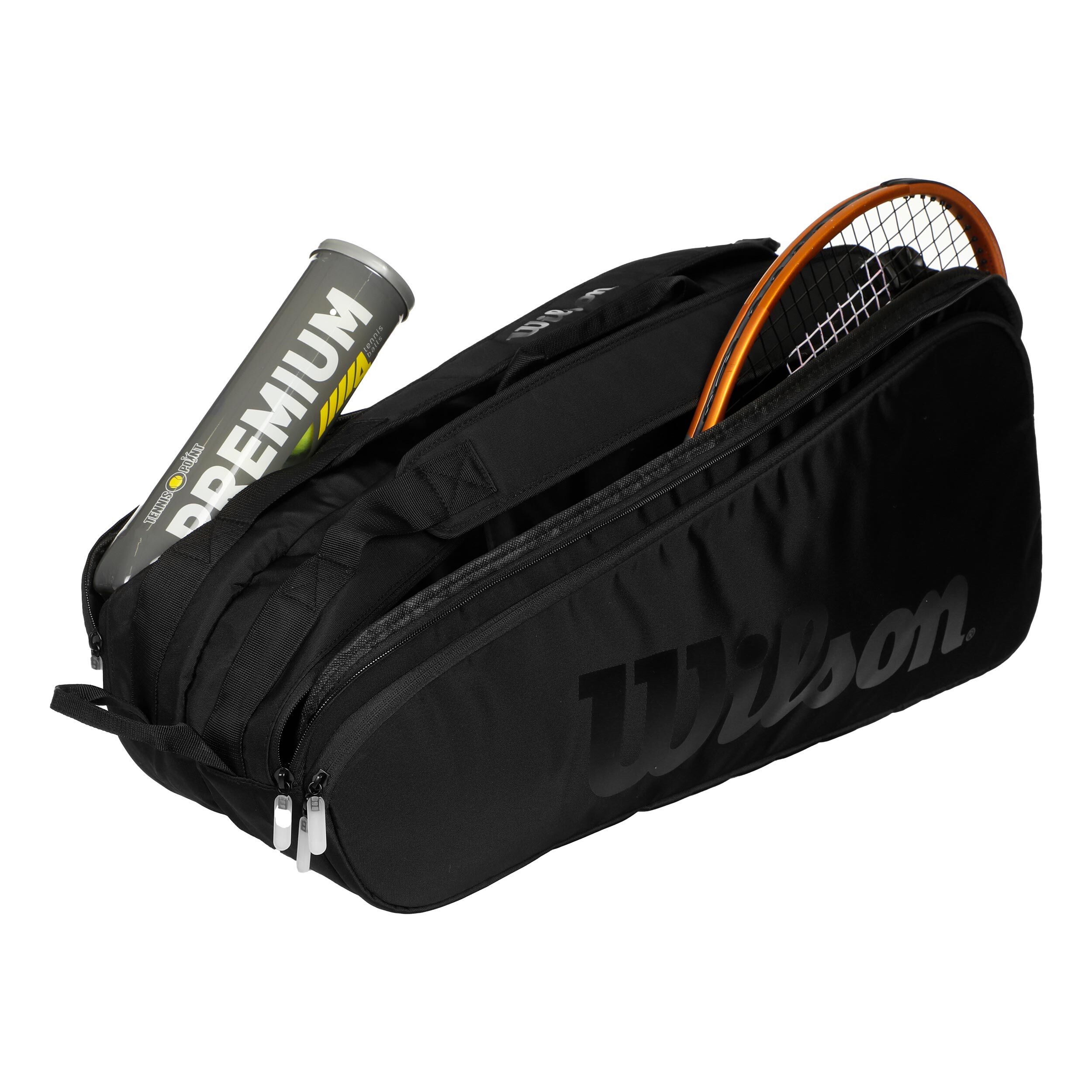 Buy Wilson Tour Series Noir Raquetero De 6 Negro online Tennis Point ES