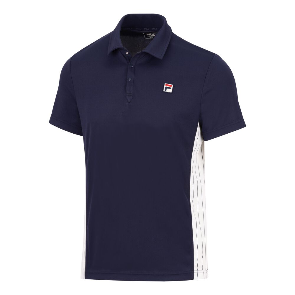 Fila Piero Polo Hombres - Azul Oscuro, Blanco