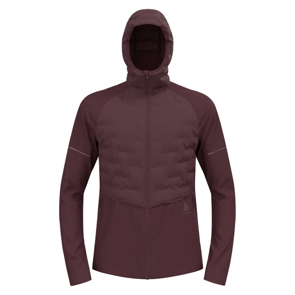 Odlo Zeroweight Insulator Chaqueta Para Correr Hombres - Marrón