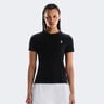 Court Camiseta de manga corta Mujeres - negro, multicolor
