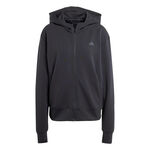adidas adidas D4T Sudadera con cremallera Mujeres - negro