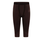 Ropa Odlo Odlo Performance Warm Blackcomb 3/4 Mallas Para Correr Hombres-Marr&oacute;n