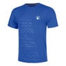 Receiver Embossed Camiseta de manga corta Hombres - azul, blanco