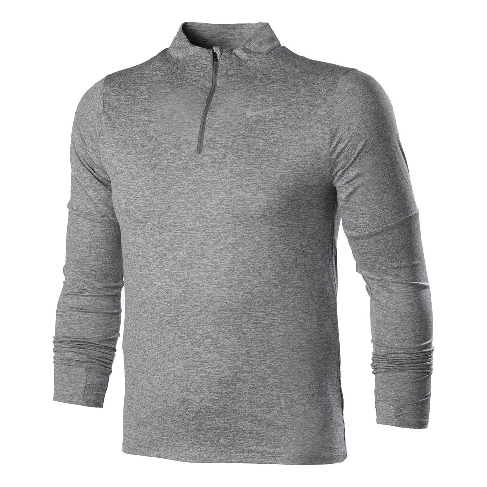Nike Dri-Fit Element Half-Zip Top de running Hombres - gris,