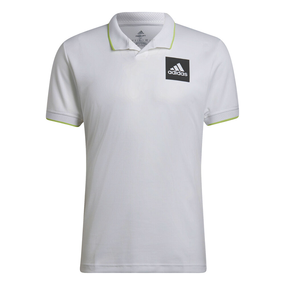 adidas Paris FLFT Polo Hombres-Blanco