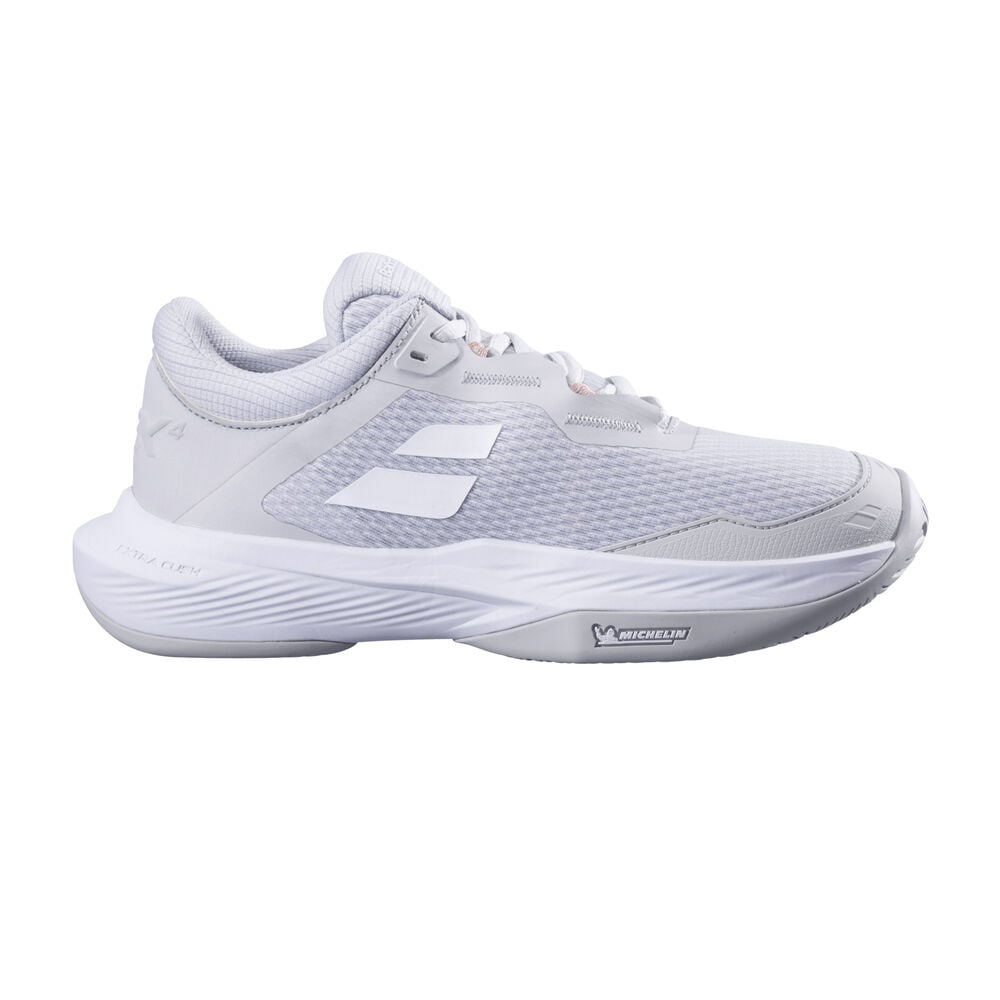 Babolat SFX 4 Zapatilla Todas Las Superficies Mujeres-Gris Claro,Blanco